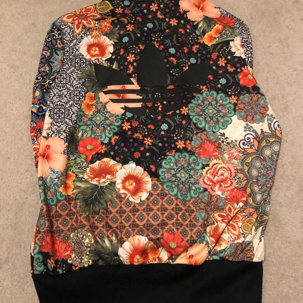 Adidas Floral Track Jacket